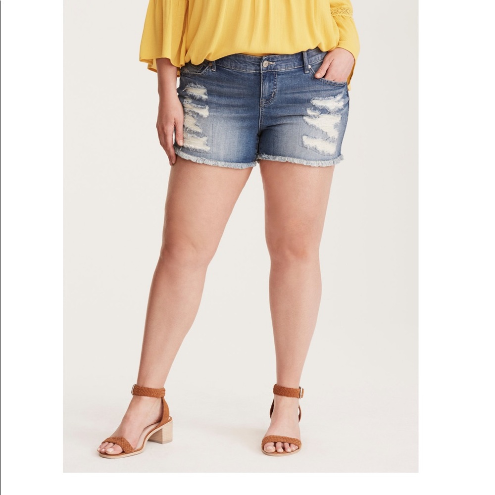 Torrid Jean shorts